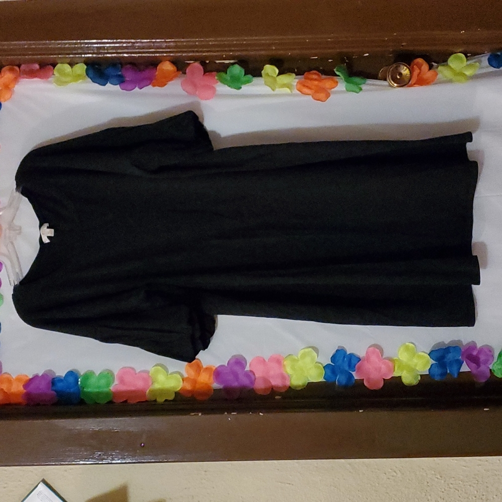 black dress